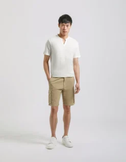 Bermuda cargo 100% cotone
