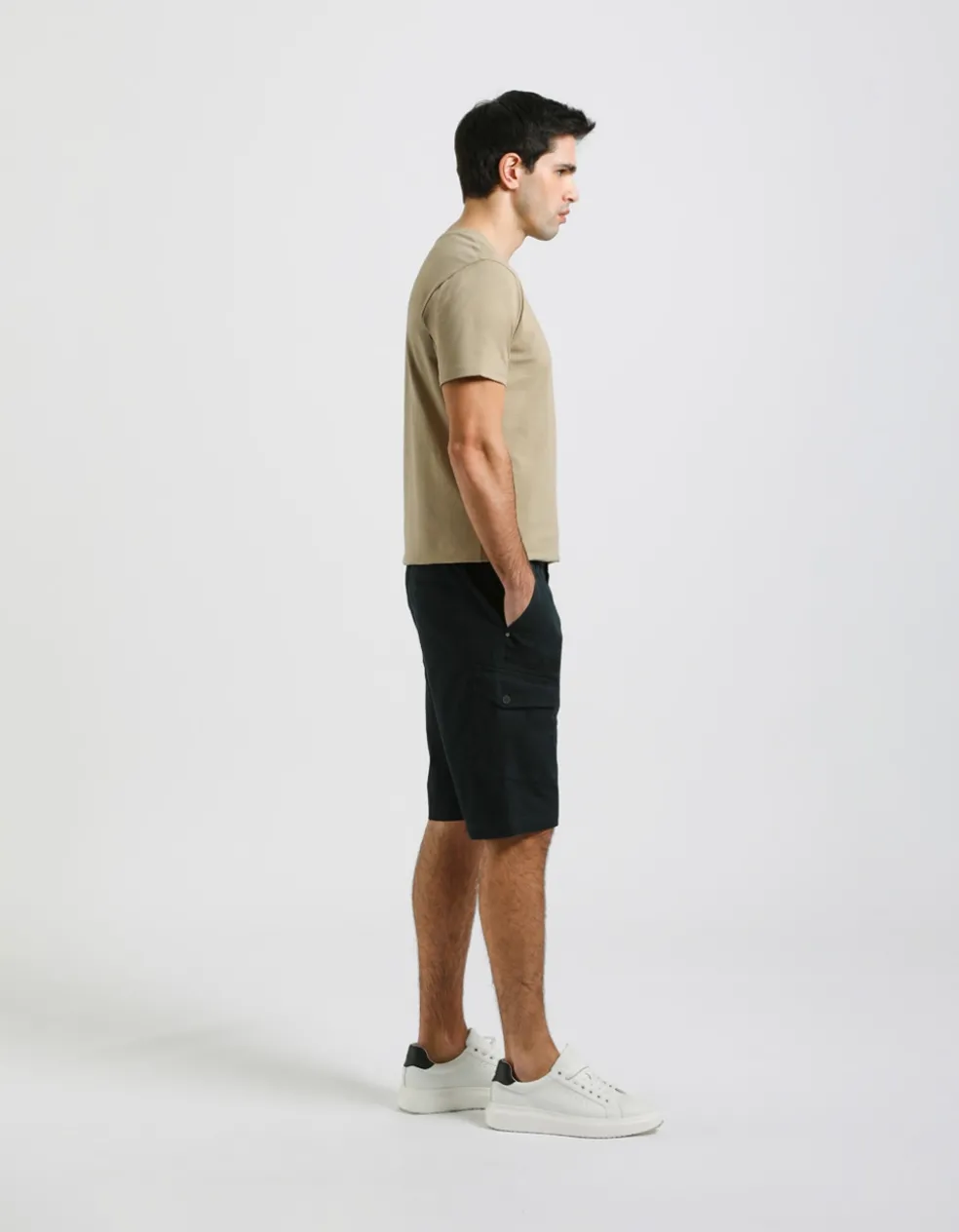 Bermuda cargo 100% cotone