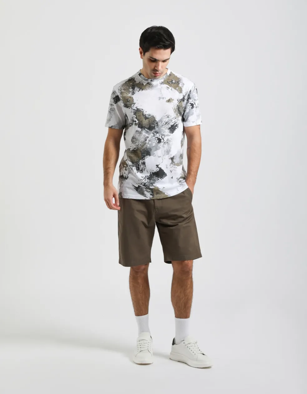 Bermuda chino 100% cotone
