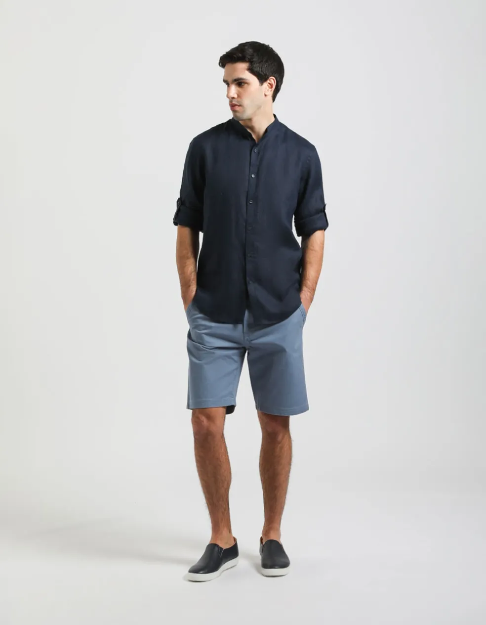 Bermuda chino 100% cotone