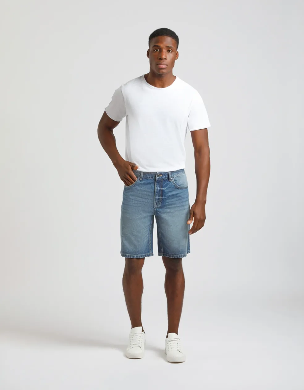 Bermuda di jeans