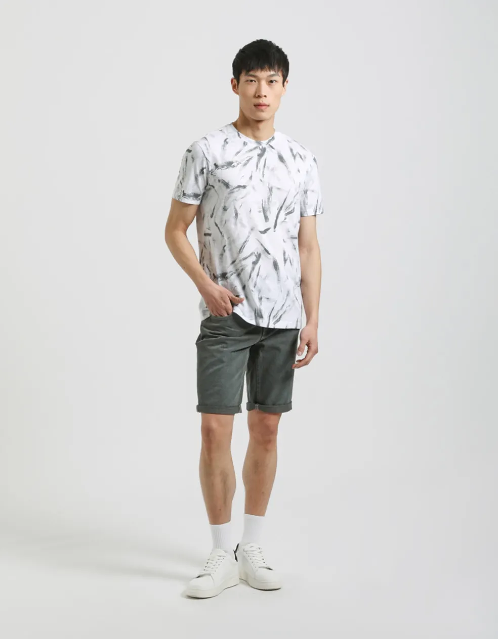 Bermuda di jeans regular fit