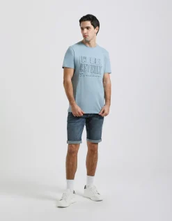 Bermuda di jeans slim fit