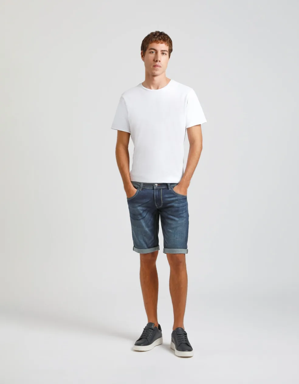 Bermuda di jeans slim fit