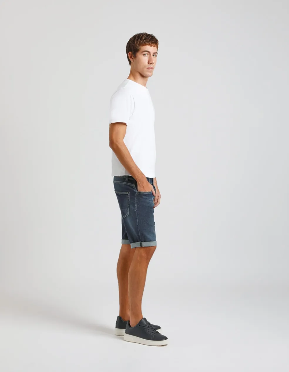 Bermuda di jeans slim fit