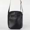 Borsello con zip frontale
