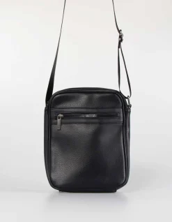 Borsello con zip frontale