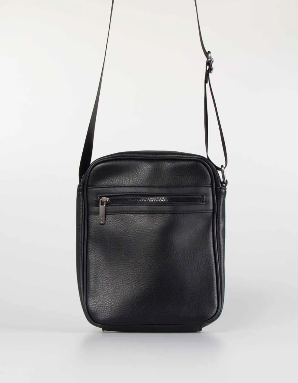 Borsello con zip frontale