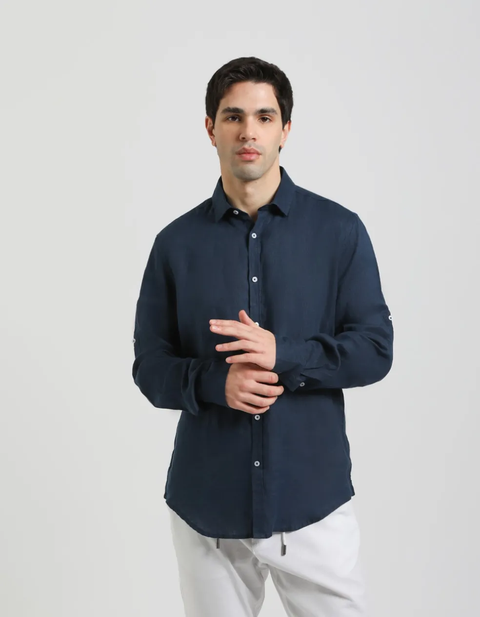 Camicia 100% lino