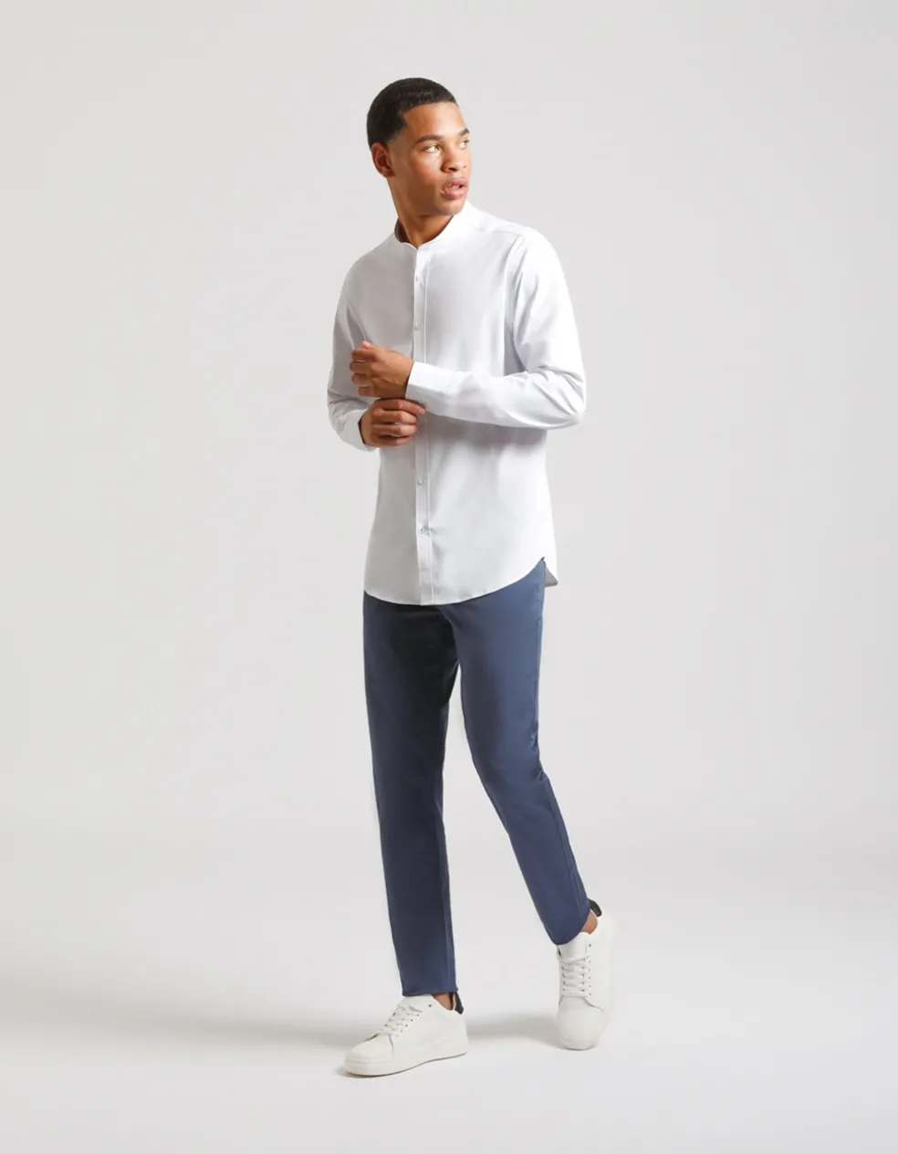 Camicia collo coreano