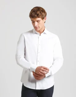 Camicia manica lunga 100% cotone