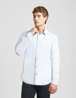 Camicia manica lunga a righe