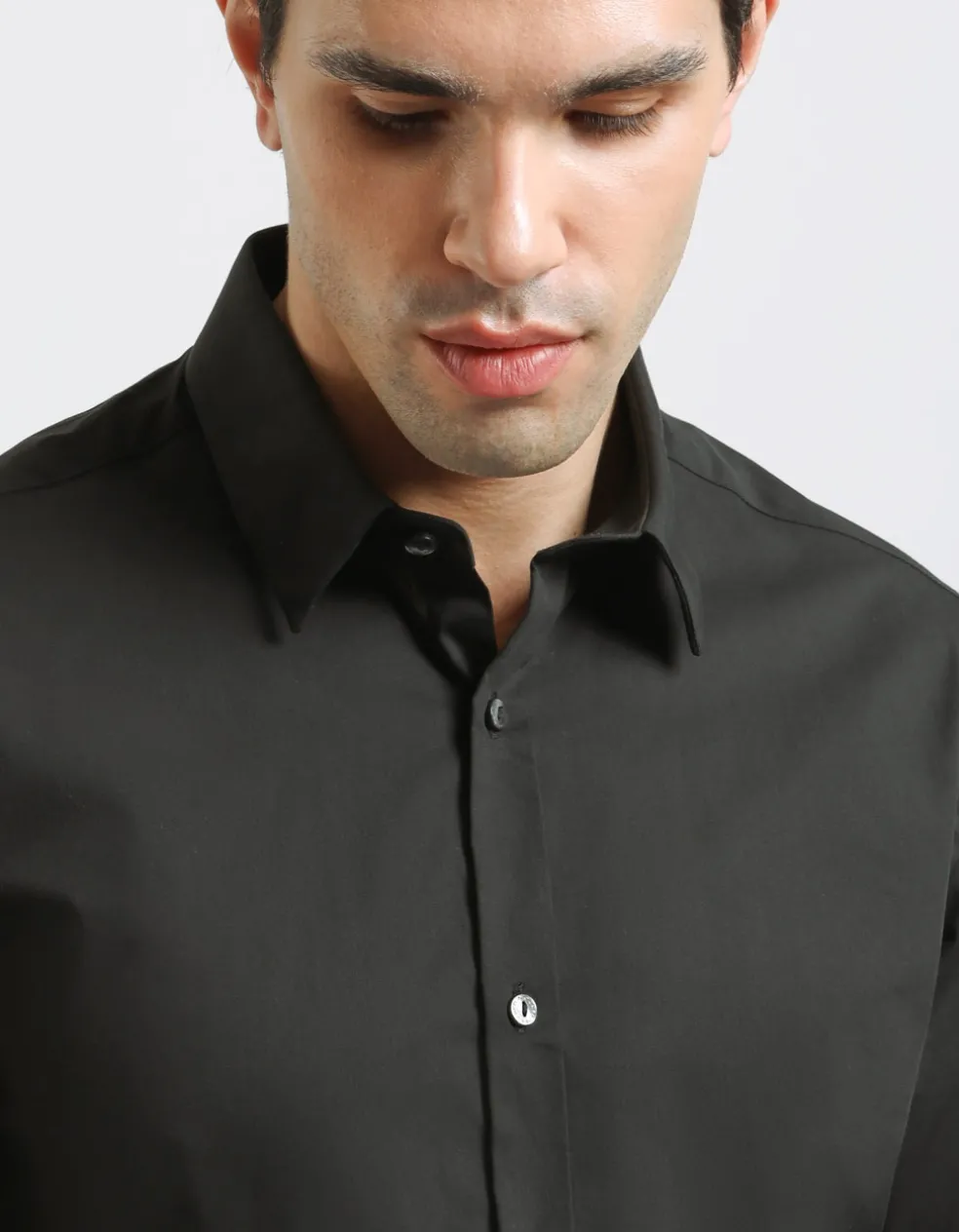 Camicia manica lunga in cotone