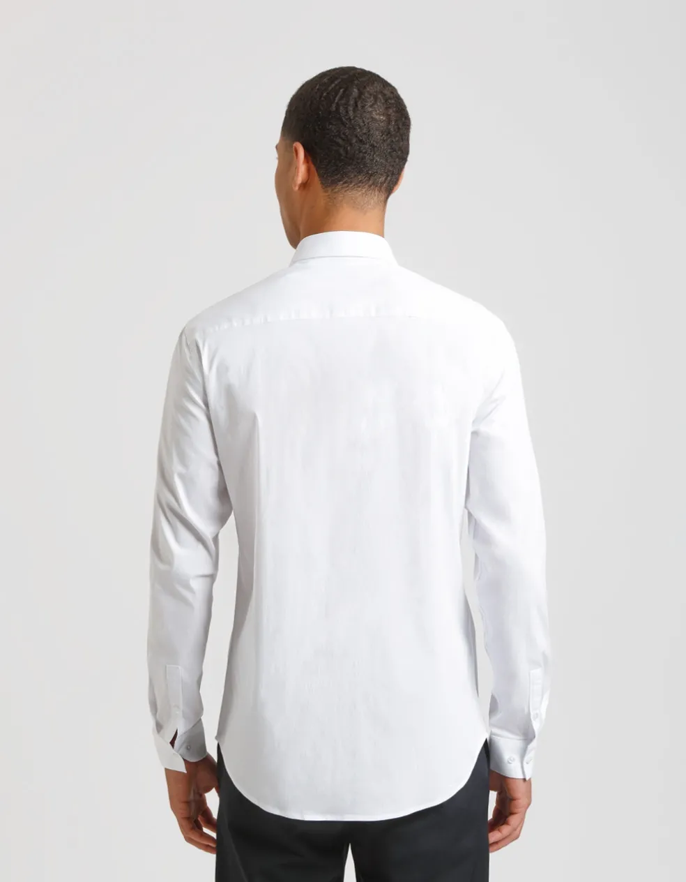 Camicia manica lunga in cotone