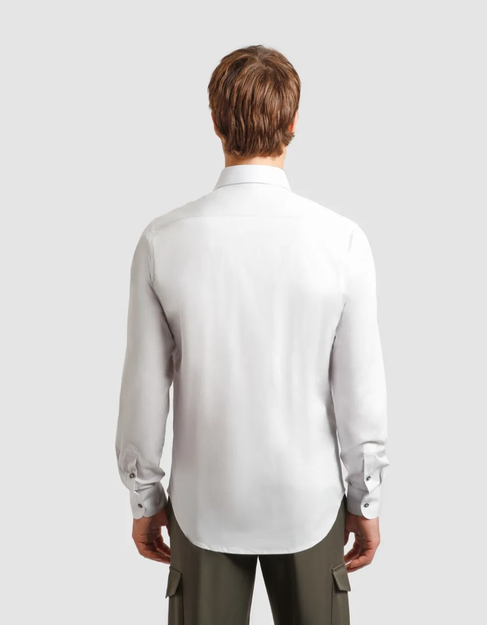 Camicia manica lunga in cotone