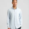 Camicia manica lunga tinta unita