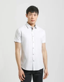 Camicia mezza manica in cotone