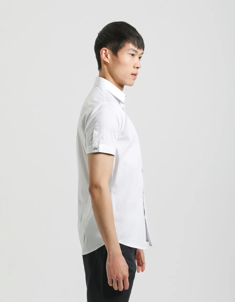 Camicia mezza manica in cotone