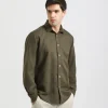 Camicia misto lino