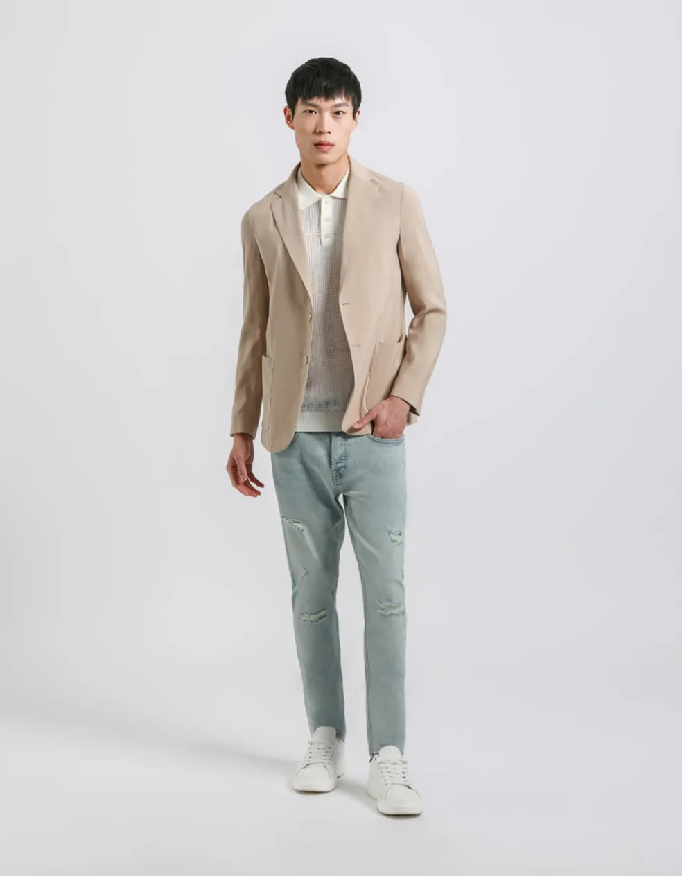 Giacca tinta unita