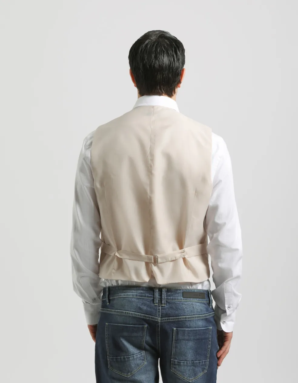 Gilet strutturato misto cotone