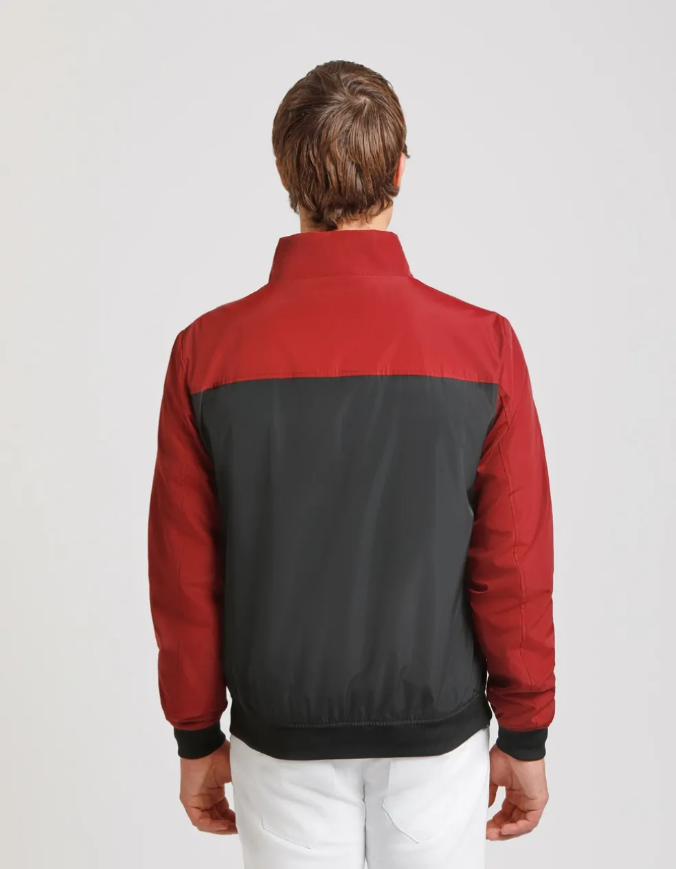 Giubbotto bomber colorblock
