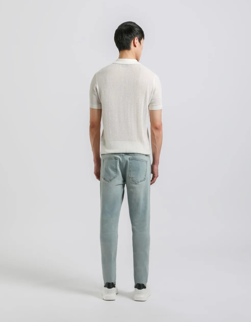 Jeans skinny fit con strappi