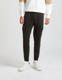 Jogger in felpa con tasconi