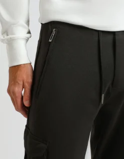 Jogger in felpa con tasconi