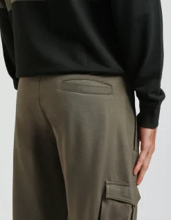 Jogger in felpa con tasconi