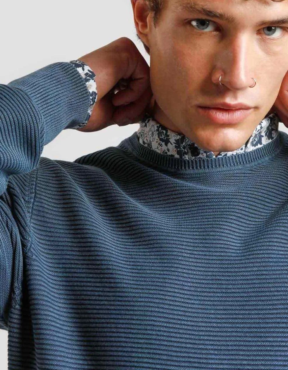 Maglia girocollo 100% cotone