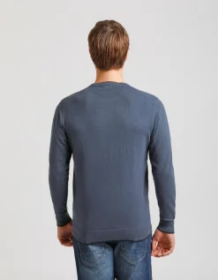 Maglia girocollo doppio collo