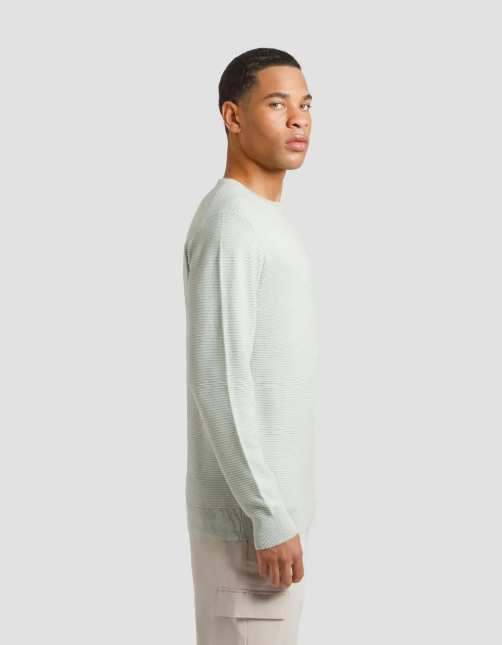 Maglia girocollo in cotone