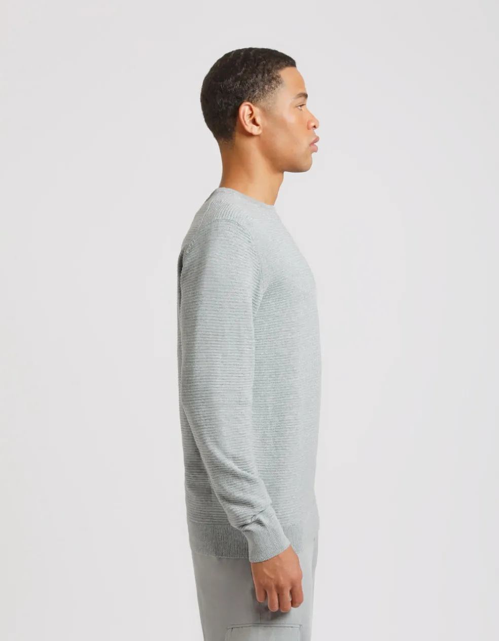 Maglia girocollo in cotone