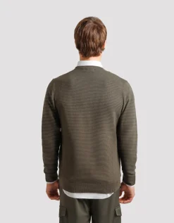Maglia girocollo in cotone