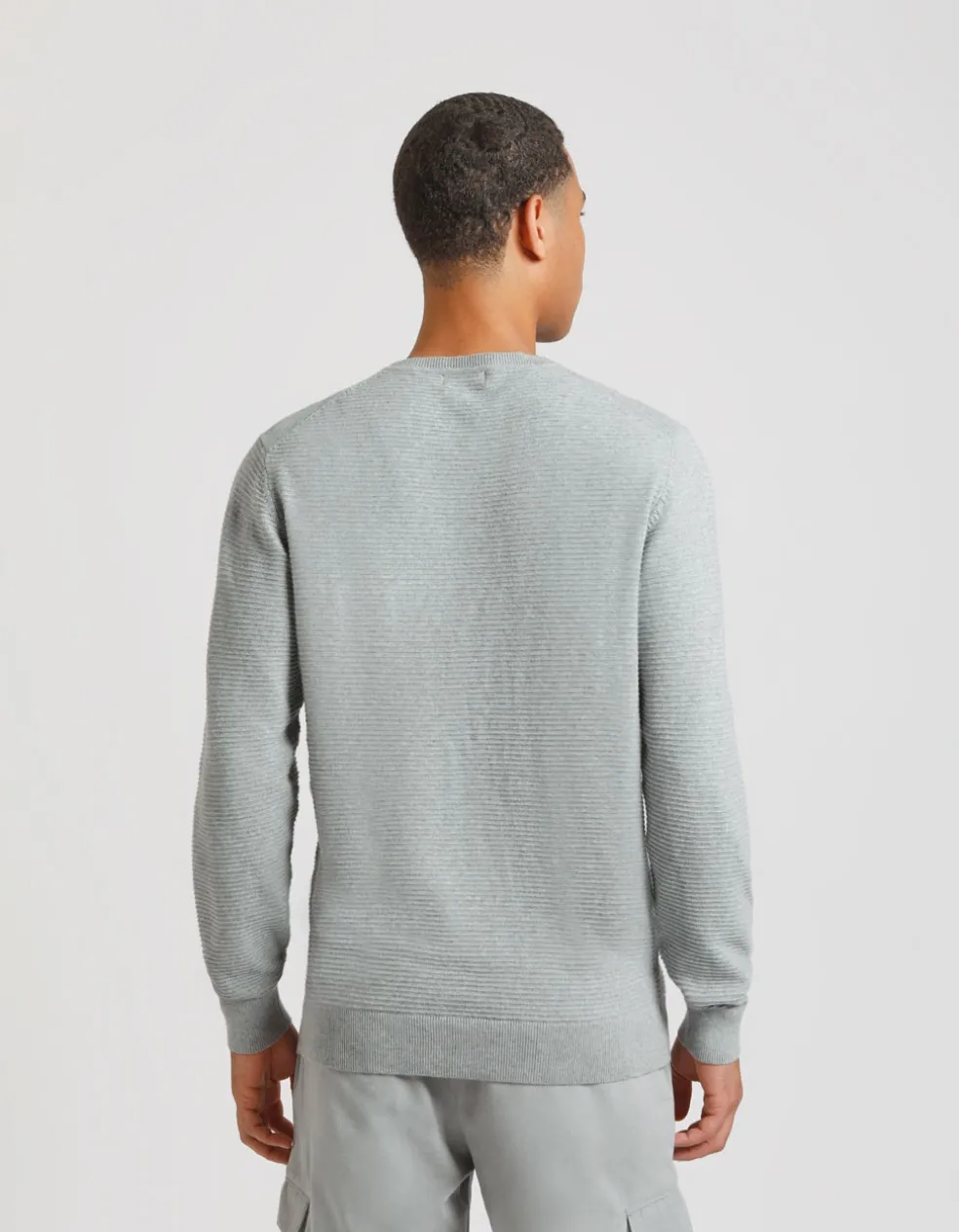 Maglia girocollo in cotone