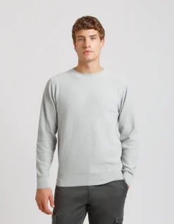 Maglia girocollo strutturato