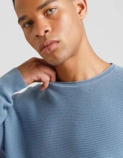 Maglia girocollo strutturato