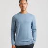 Maglia girocollo tinta unita