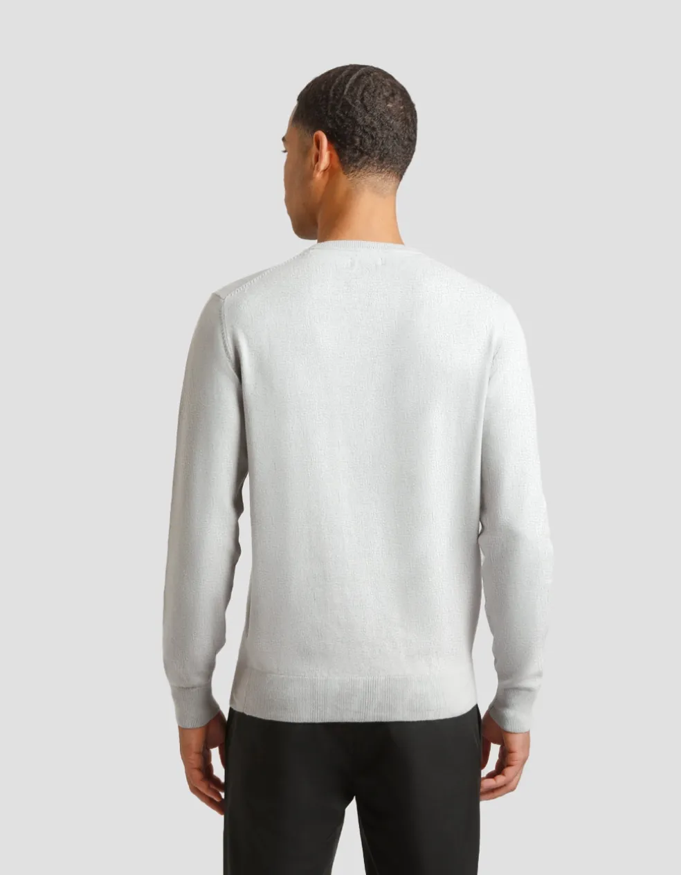 Maglia girocollo tinta unita