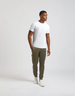 Pantaloni cargo in cotone