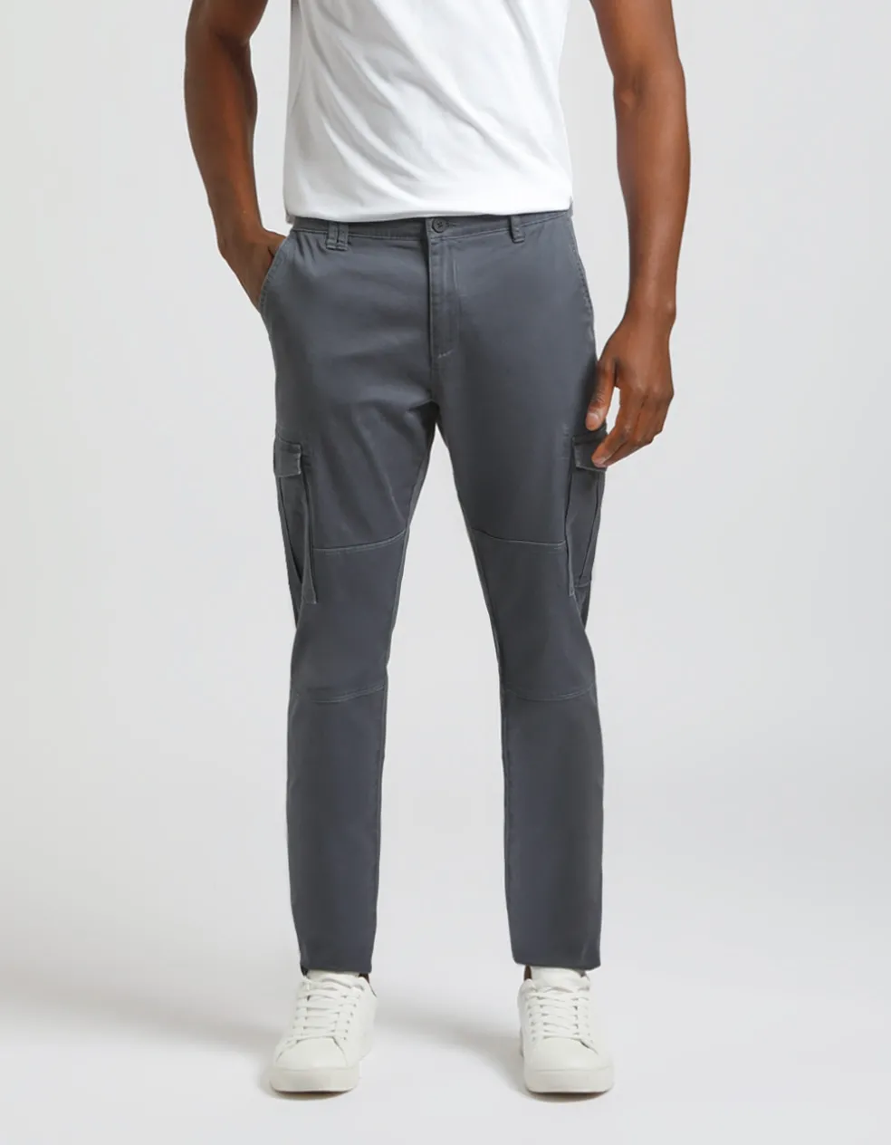 Pantaloni cargo in cotone