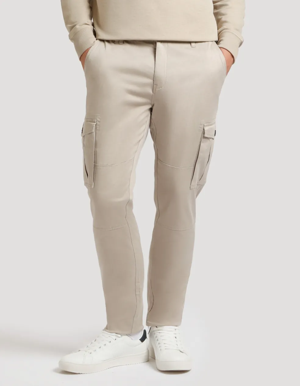 Pantaloni cargo in cotone