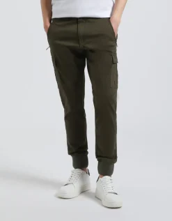 Pantaloni cargo in cotone