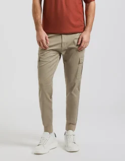 Pantaloni cargo in cotone