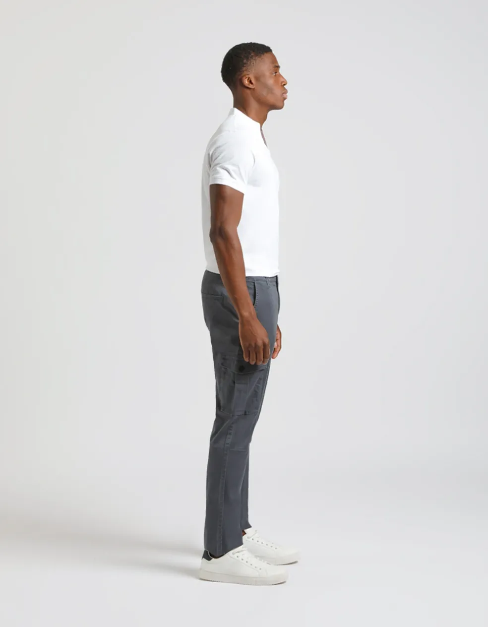 Pantaloni cargo in cotone