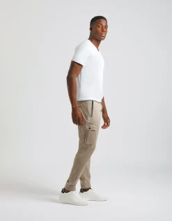 Pantaloni cargo in cotone