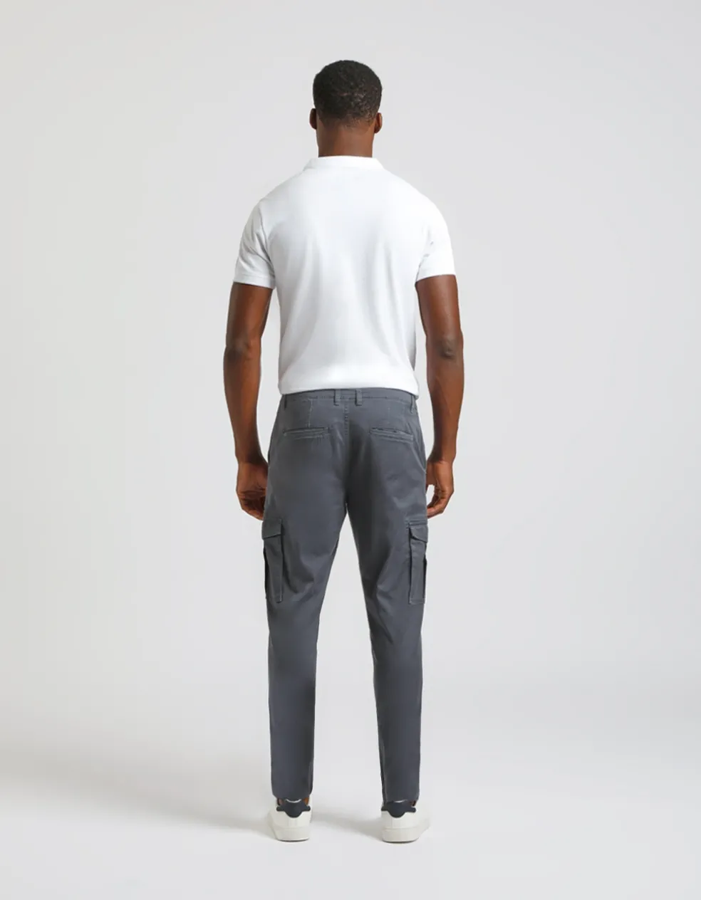 Pantaloni cargo in cotone