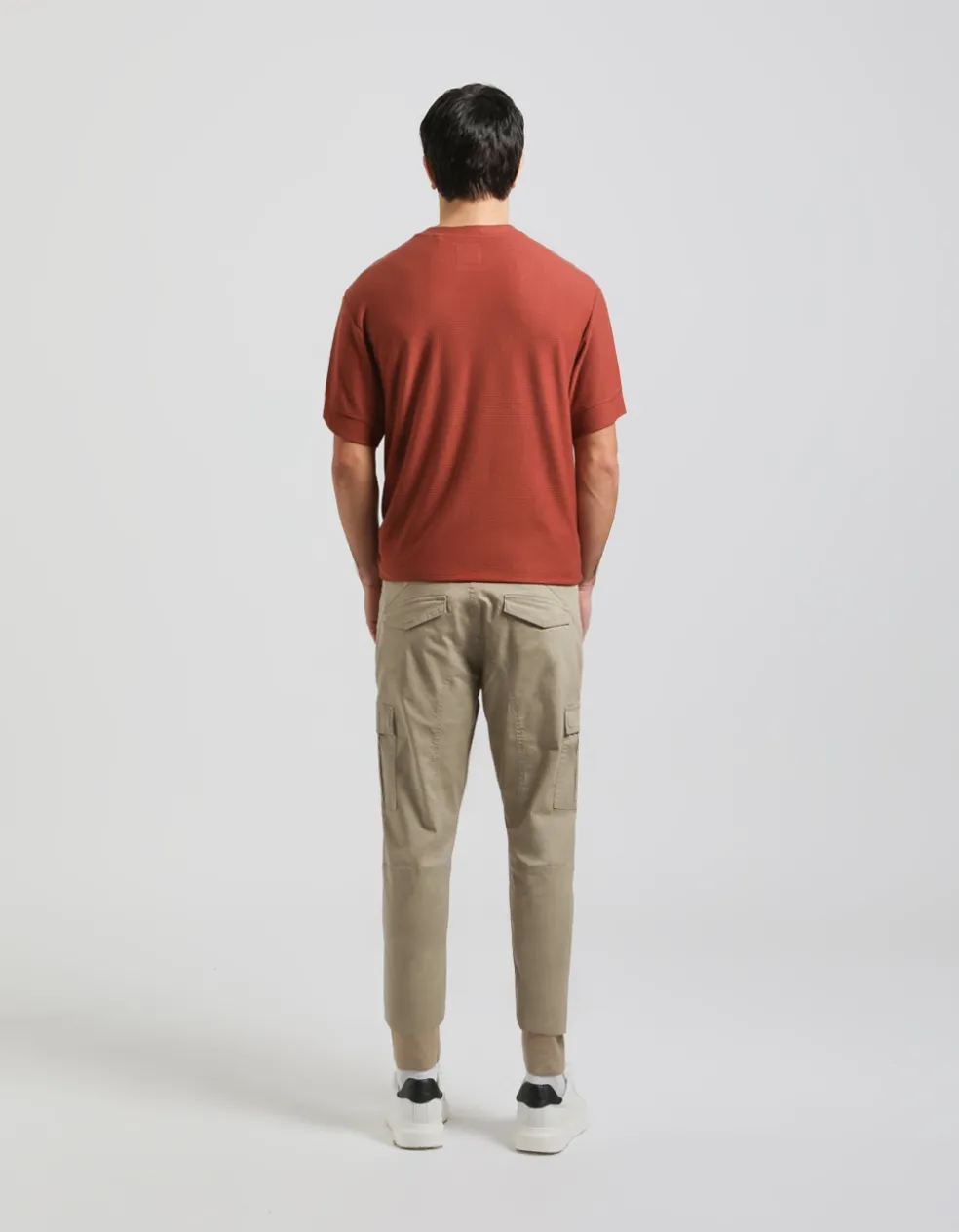 Pantaloni cargo in cotone