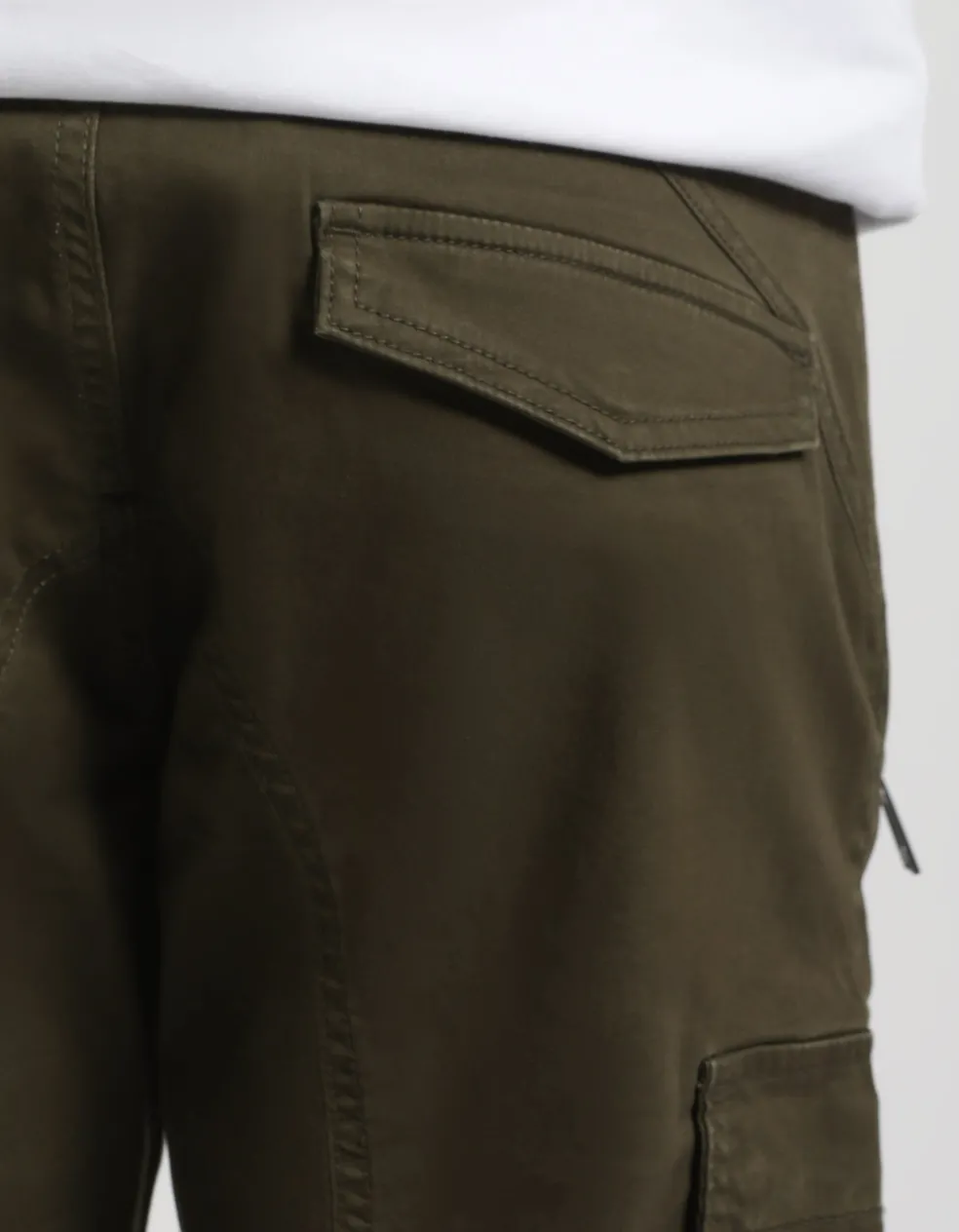 Pantaloni cargo in cotone